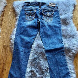 GUESS Straight Leg Denim Jeans